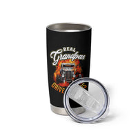 Real Grandpas Drive Hotrods Tumbler Cup Vintage 1932 Hotrod