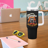 Real Grandpas Drive Hotrods Tumbler With Handle Vintage 1932 Hotrod