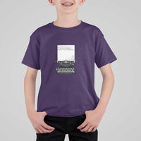 Funny Typewriter T Shirt For Kid I Am An Author What Is Your Superpower - Wonder Print Shop