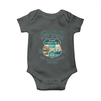 Route Highway 66 Chicago Santa Monica Vintage America Road Trip Baby Onesie
