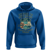 Route Highway 66 Chicago Santa Monica Vintage America Road Trip Hoodie