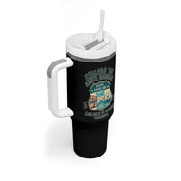 Route Highway 66 Chicago Santa Monica Vintage America Road Trip Tumbler With Handle