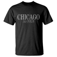 Chicago Illinois IL Est 1837 Vintage Travel Souvenir T Shirt