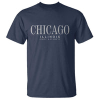 Chicago Illinois IL Est 1837 Vintage Travel Souvenir T Shirt