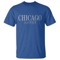 Chicago Illinois IL Est 1837 Vintage Travel Souvenir T Shirt