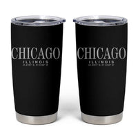 Chicago Illinois IL Est 1837 Vintage Travel Souvenir Tumbler Cup