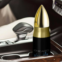 Chicago City Skyline Night Lights Bullet Tumbler