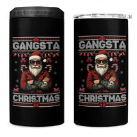 Gangster Santa Claus Hip Hop Rap Christmas Cool 4 in 1 Can Cooler Tumbler - Wonder Print Shop