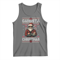 Gangster Santa Claus Hip Hop Rap Christmas Cool Tank Top - Wonder Print Shop