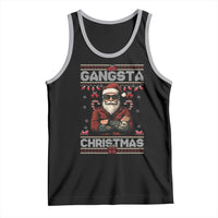 Gangster Santa Claus Hip Hop Rap Christmas Cool Tank Top - Wonder Print Shop