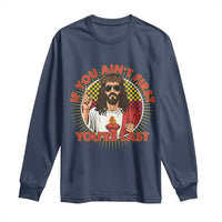 Funny Jesus Racing Long Sleeve Shirt If You Are Not First You Are Last - Wonder Print Shop