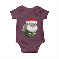 Watermelon Cat Christmas Baby Onesie Funny Silly Kitten Meme - Wonder Print Shop
