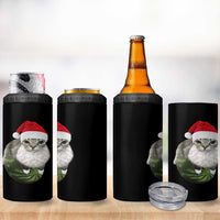 Watermelon Cat Christmas 4 in 1 Can Cooler Tumbler Funny Silly Kitten Meme - Wonder Print Shop