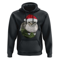 Watermelon Cat Christmas Hoodie Funny Silly Kitten Meme - Wonder Print Shop