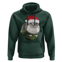 Watermelon Cat Christmas Hoodie Funny Silly Kitten Meme - Wonder Print Shop