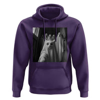 Funny Ghost Cat Halloween Meme Hoodie - Wonder Print Shop