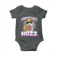 Funny Cat Meme Baby Onesie Greetings Huzz - Wonder Print Shop