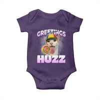 Funny Cat Meme Baby Onesie Greetings Huzz - Wonder Print Shop