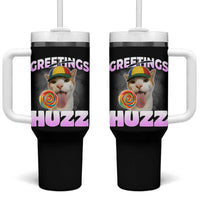 Funny Cat Meme Tumbler With Handle Greetings Huzz - Wonder Print Shop