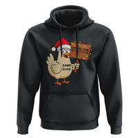 Chicken Game Christmas Hoodie Funny Do Not Look At The Chicken - Wonder Print Shop