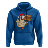 Chicken Game Christmas Hoodie Funny Do Not Look At The Chicken - Wonder Print Shop