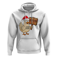 Chicken Game Christmas Hoodie Funny Do Not Look At The Chicken - Wonder Print Shop