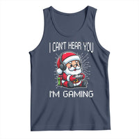 Funny Santa Gamer Christmas Tank Top I Can Not Hear You I Am Gaming - Wonder Print Shop