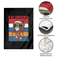 Funny Old Gamer Christmas Garden Flag Retro 80s 90s Video Game - Wonder Print Shop