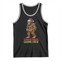 Funny Bigfoot Gamer Christmas Tank Top - Wonder Print Shop