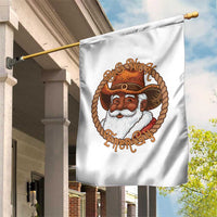 Black Santa Christmas Garden Flag Big Nick Energy - Wonder Print Shop