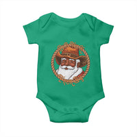 Black Santa Christmas Baby Onesie Big Nick Energy - Wonder Print Shop