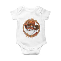 Black Santa Christmas Baby Onesie Big Nick Energy - Wonder Print Shop