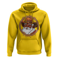 Black Santa Christmas Hoodie Big Nick Energy - Wonder Print Shop