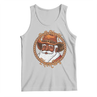 Black Santa Christmas Tank Top Big Nick Energy - Wonder Print Shop