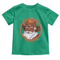 Black Santa Christmas Toddler T Shirt Big Nick Energy - Wonder Print Shop