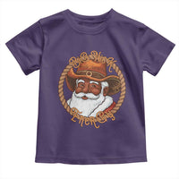 Black Santa Christmas Toddler T Shirt Big Nick Energy - Wonder Print Shop