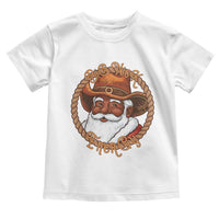 Black Santa Christmas Toddler T Shirt Big Nick Energy - Wonder Print Shop