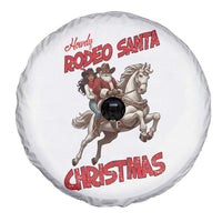 Black Cowboy Santa Christmas Spare Tire Cover African American Western - Wonder Print Shop