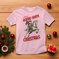 Black Cowboy Santa Christmas T Shirt African American Western - Wonder Print Shop