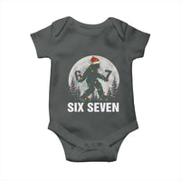 67 Six Seven Baby Onesie Funny Bigfoot Christmas Sasquatch Moon - Wonder Print Shop