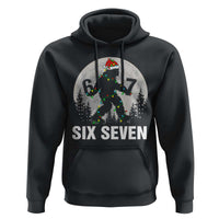 67 Six Seven Hoodie Funny Bigfoot Christmas Sasquatch Moon - Wonder Print Shop