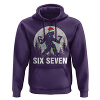 67 Six Seven Hoodie Funny Bigfoot Christmas Sasquatch Moon - Wonder Print Shop