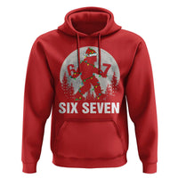 67 Six Seven Hoodie Funny Bigfoot Christmas Sasquatch Moon - Wonder Print Shop