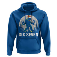 67 Six Seven Hoodie Funny Bigfoot Christmas Sasquatch Moon - Wonder Print Shop