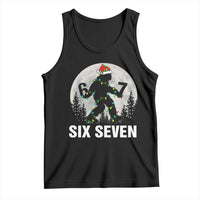 67 Six Seven Tank Top Funny Bigfoot Christmas Sasquatch Moon - Wonder Print Shop
