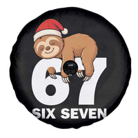 67 Six Seven Spare Tire Cover Funny Sloth Christmas - Wonder Print Shop