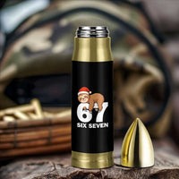 67 Six Seven Bullet Tumbler Funny Sloth Christmas - Wonder Print Shop