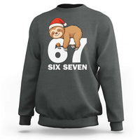 67 Six Seven Sweatshirt Funny Sloth Christmas - Wonder Print Shop