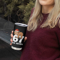 67 Six Seven Tumbler Cup Funny Sloth Christmas - Wonder Print Shop
