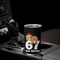 67 Six Seven Tumbler Cup Funny Sloth Christmas - Wonder Print Shop